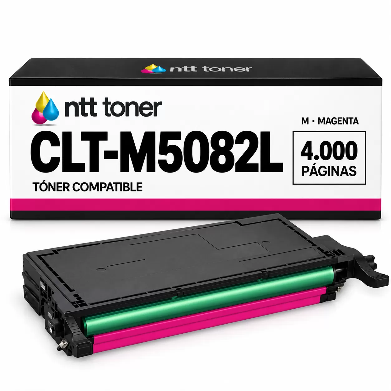 Toner Samsung CLT-M5082L Magenta Compatible